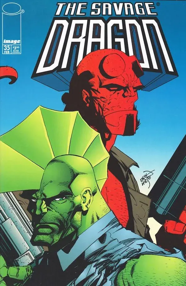 Cover of Savage Dragon #35