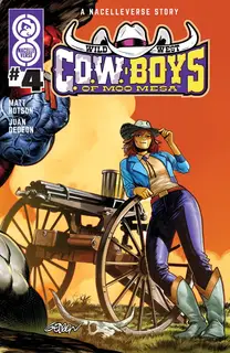 Cover of Wild West C.O.W.-Boys of Moo Mesa #4