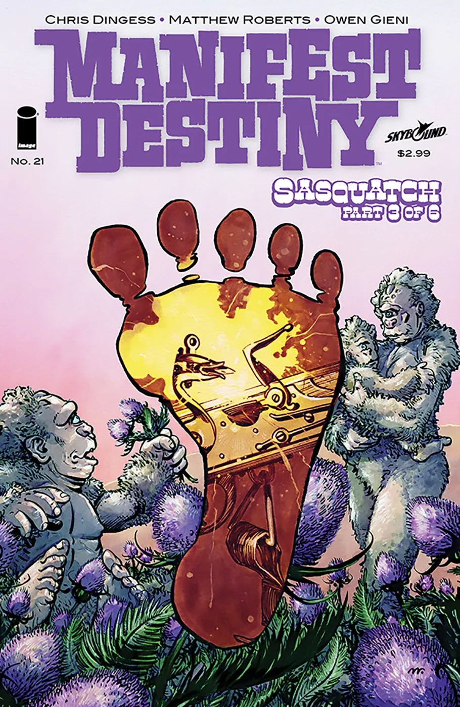 Cover of Manifest Destiny #21