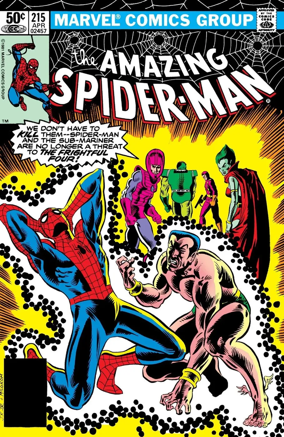 Cover of The Amazing Spider-Man #215