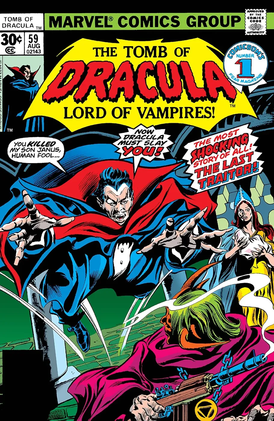 Cover of Tomb of Dracula #59