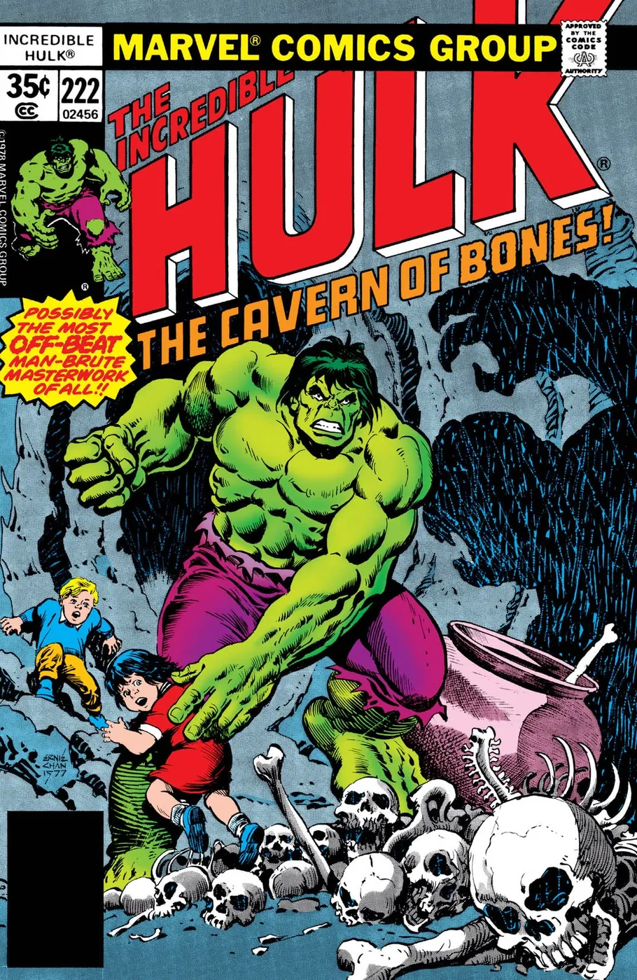 Cover of The Incredible Hulk #222