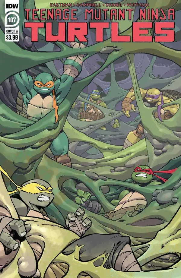 Cover of Teenage Mutant Ninja Turtles #107