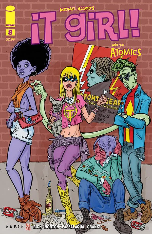 Cover of It Girl! and the Atomics #8