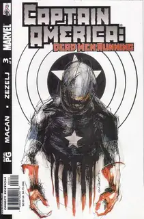 Cover of Captain America: Dead Men Running #3