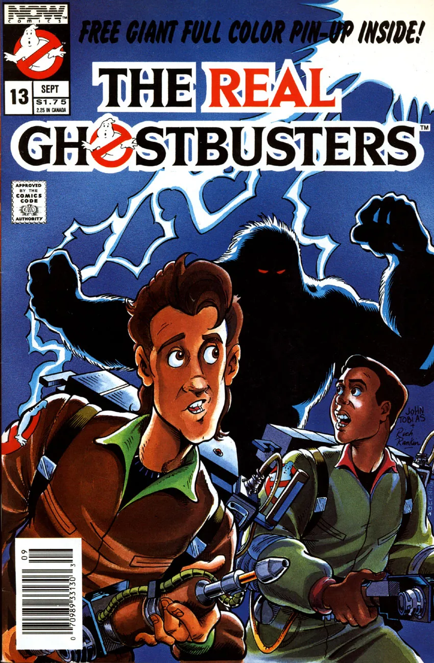 Cover of The Real Ghostbusters #13
