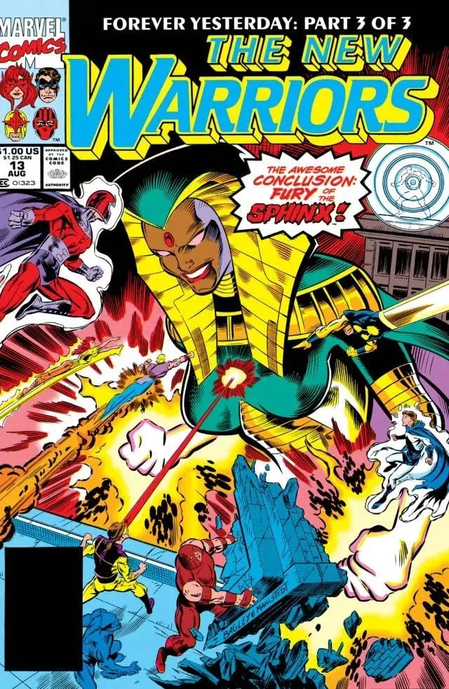 Cover of The New Warriors #13