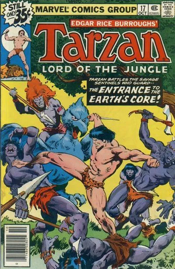 Cover of Tarzan #17