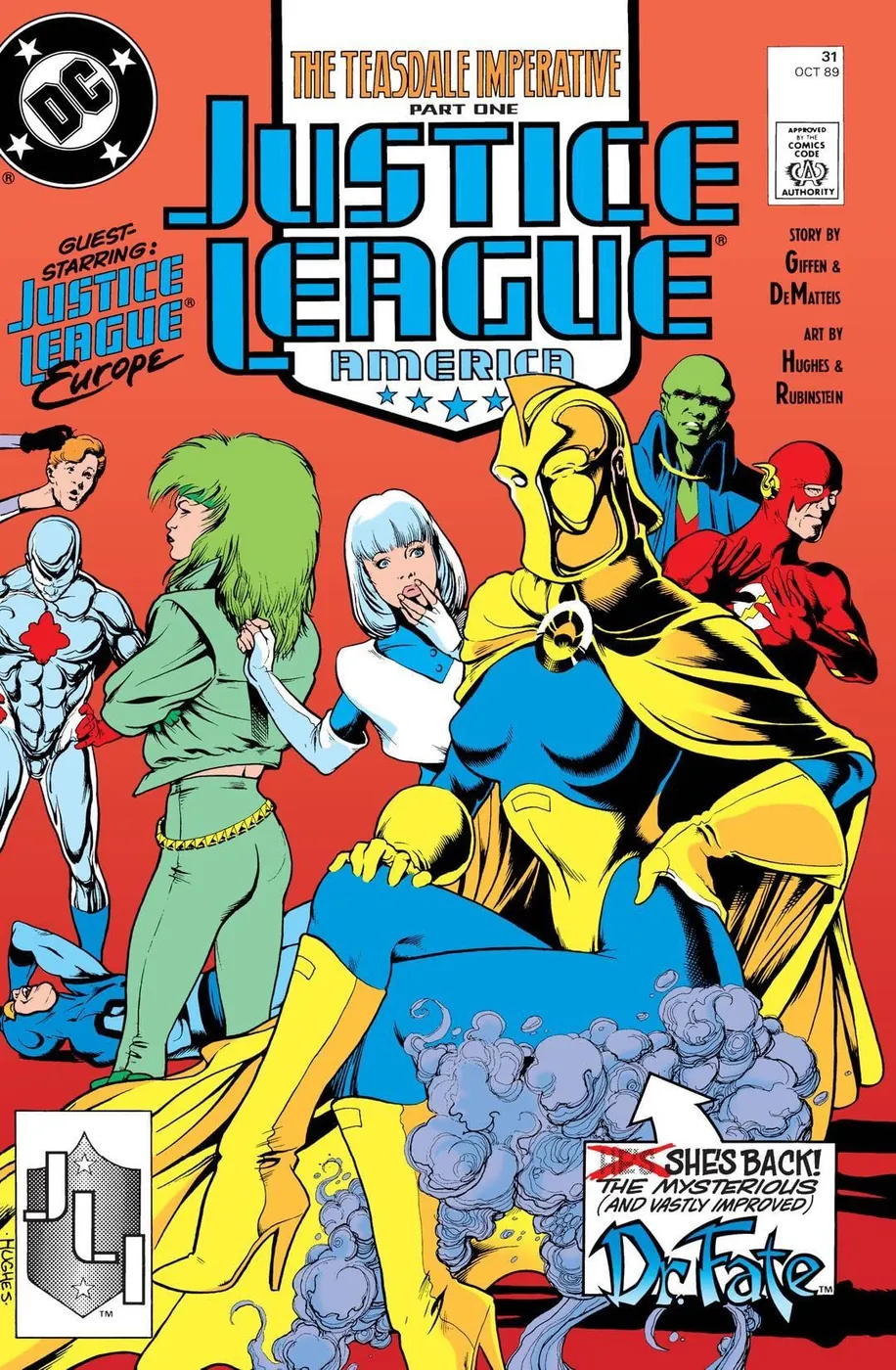 Cover of Justice League America #31