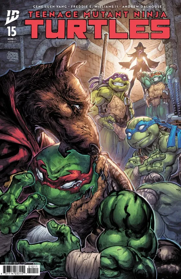 Cover of Teenage Mutant Ninja Turtles #15