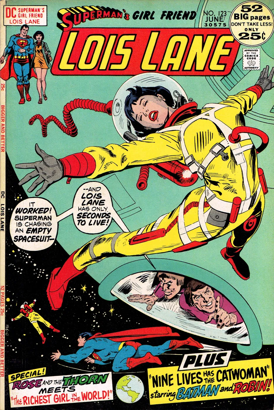 Cover of Superman's Girl Friend, Lois Lane #123