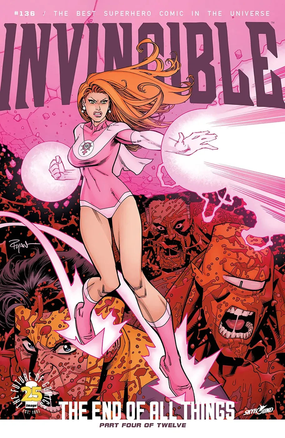 Cover of Invincible #136