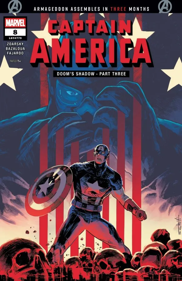 Cover of Captain America #8 (779)