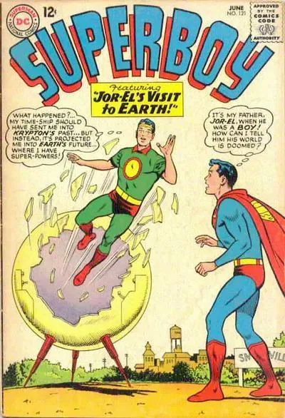 Cover of Superboy #121