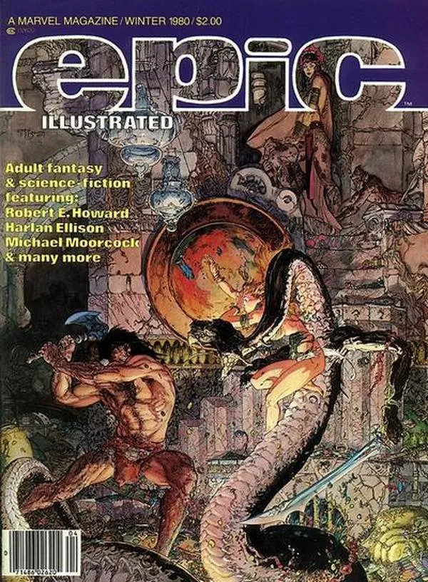 Cover of Epic Illustrated #4