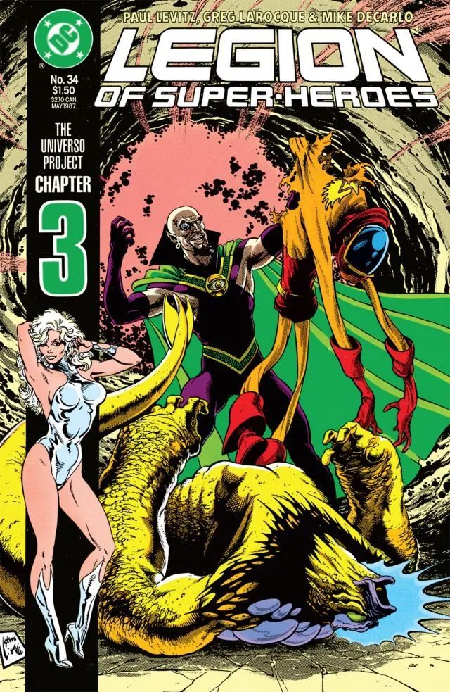 Cover of Legion of Super-Heroes #34
