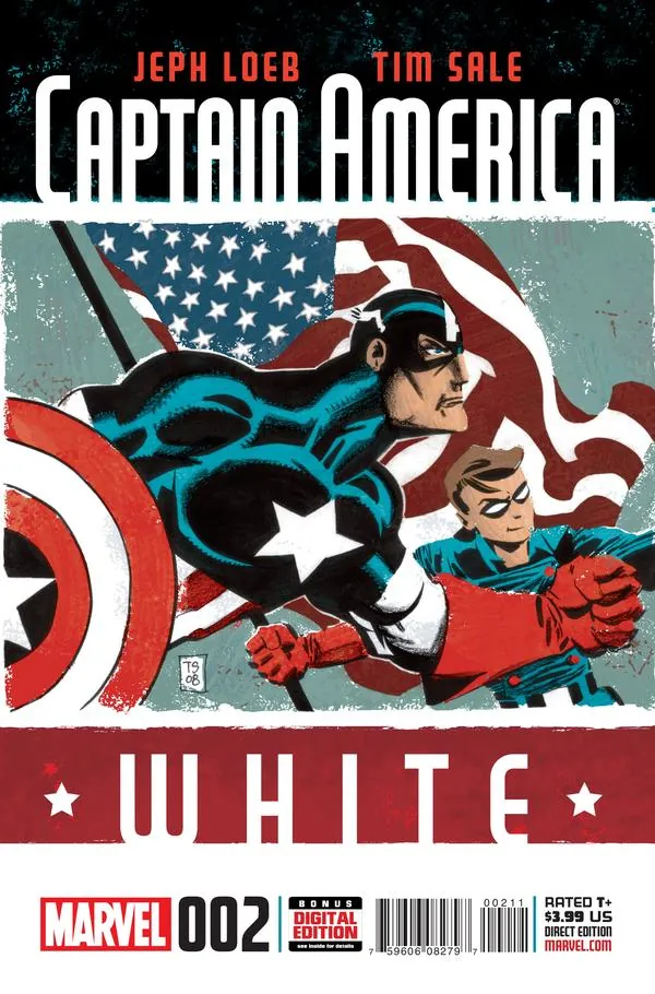 Cover of Captain America: White #2