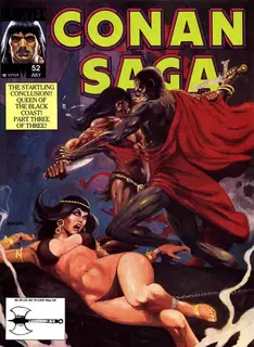 Cover of Conan Saga #52
