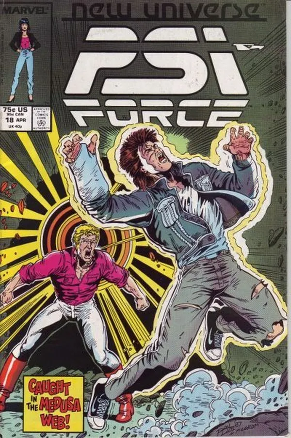Cover of Psi-Force #18