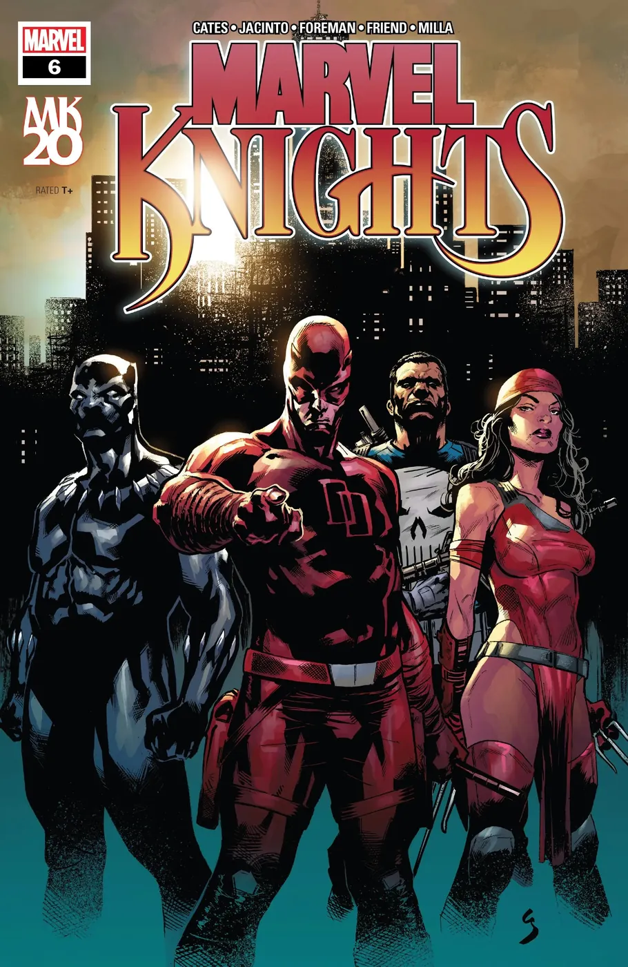 Cover of Marvel Knights 20th #6