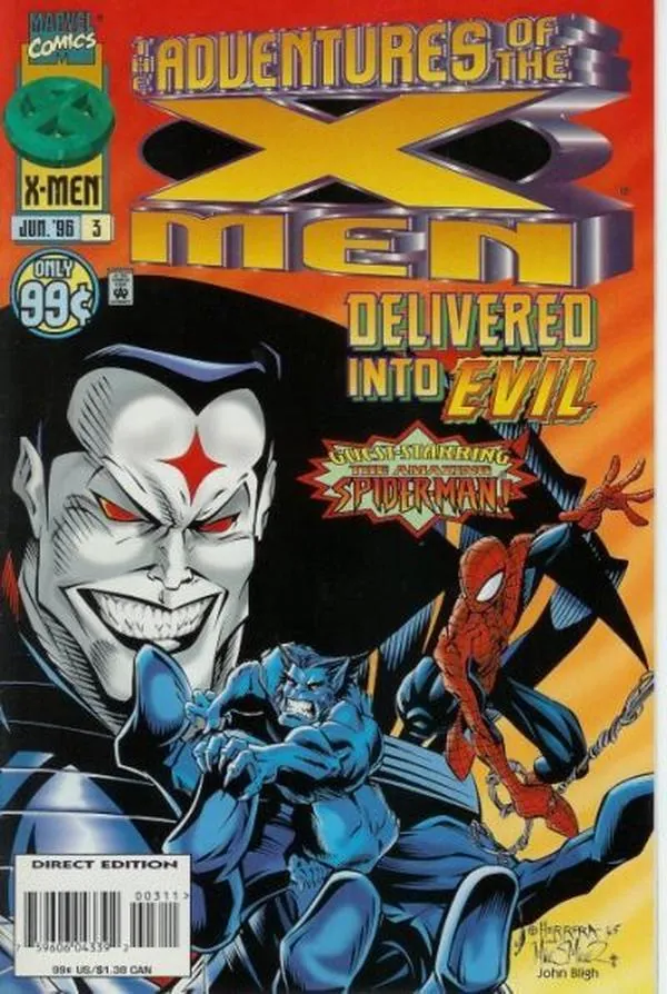 Cover of The Adventures of the X-Men #3
