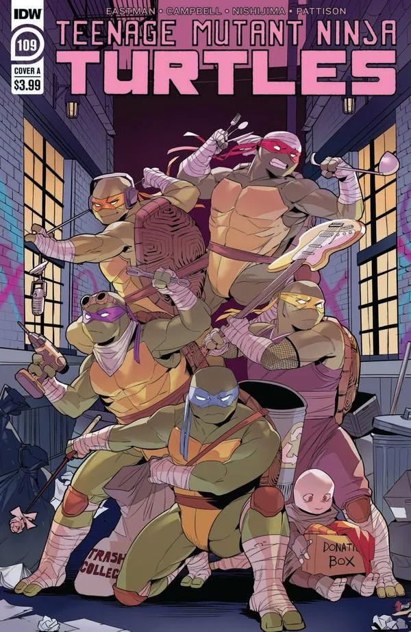 Cover of Teenage Mutant Ninja Turtles #109