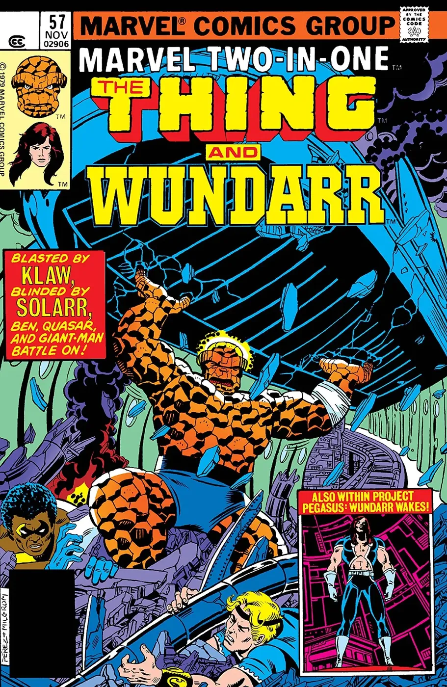 Cover of Marvel Two-in-One #57