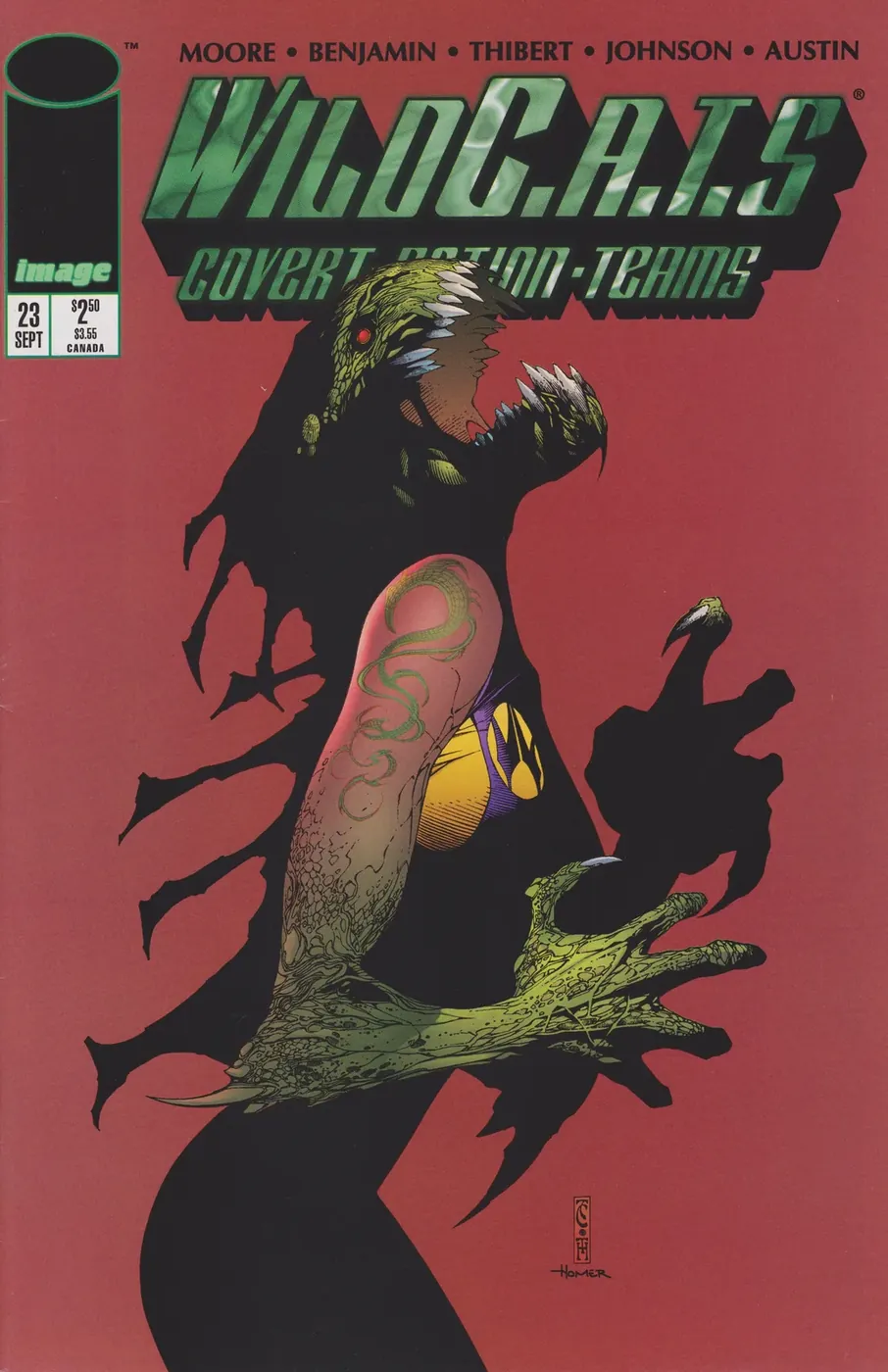 Cover of WildC.A.T.s #23