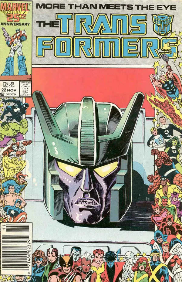 Cover of The Transformers #22