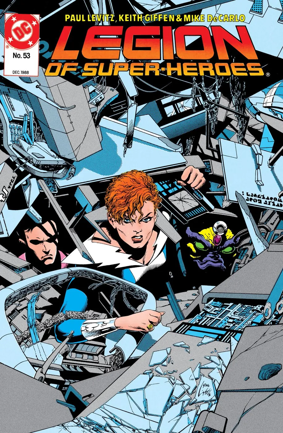 Cover of Legion of Super-Heroes #53
