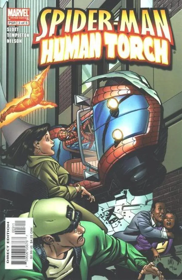 Cover of Spider-Man / Human Torch #3