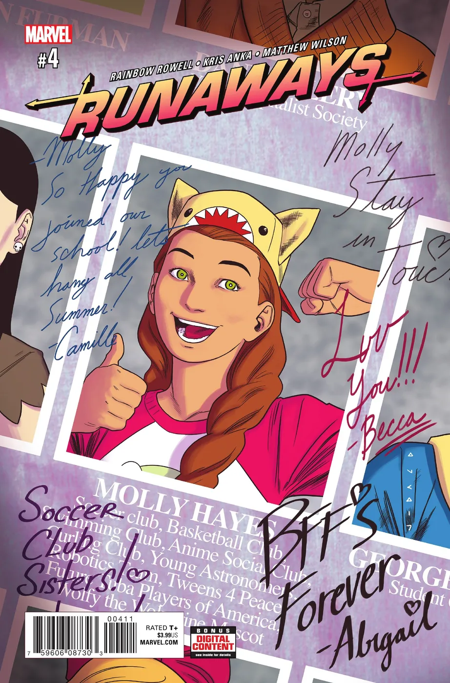Cover of Runaways #4