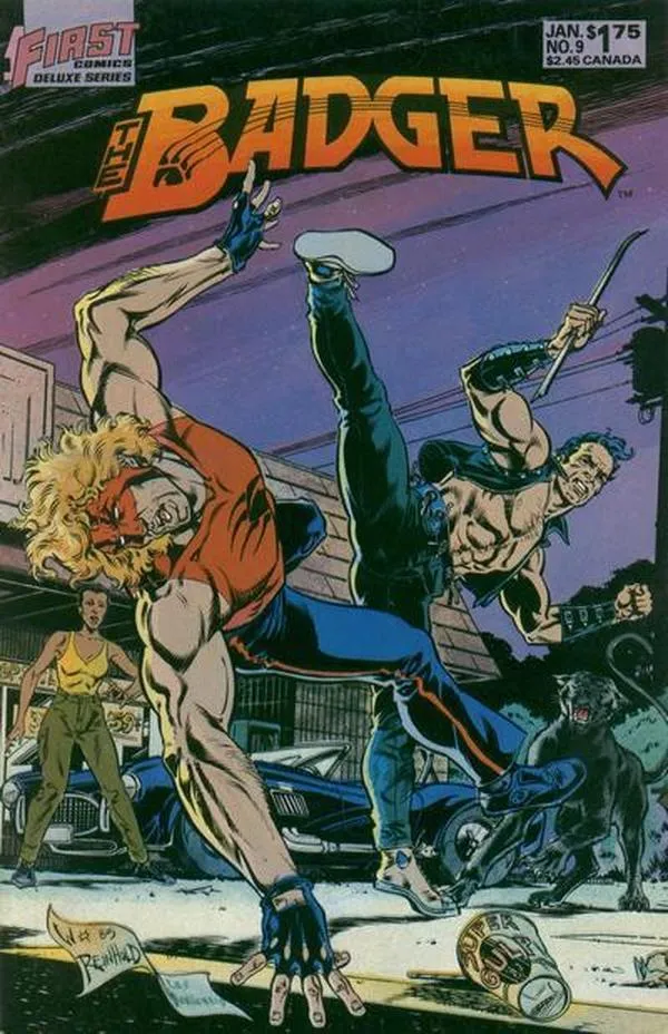 Cover of The Badger #9