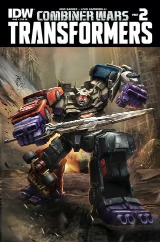 Cover of The Transformers #40