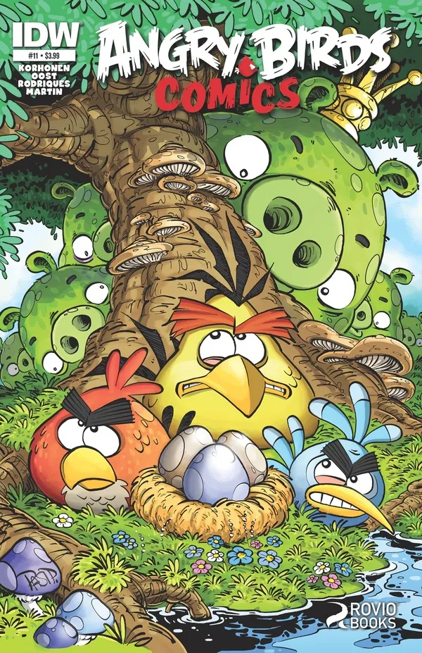 Cover of Angry Birds Comics #11