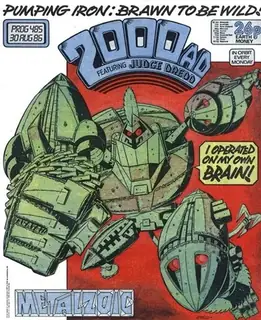 Cover of 2000 AD #485