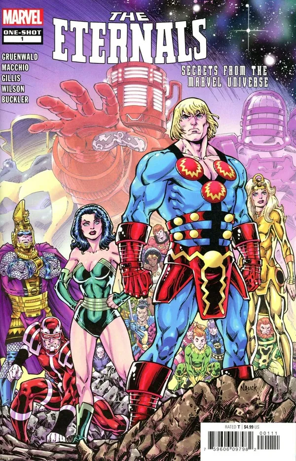 Cover of Eternals: Secrets from the Marvel Universe #1