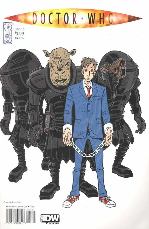 Cover of Doctor Who #3