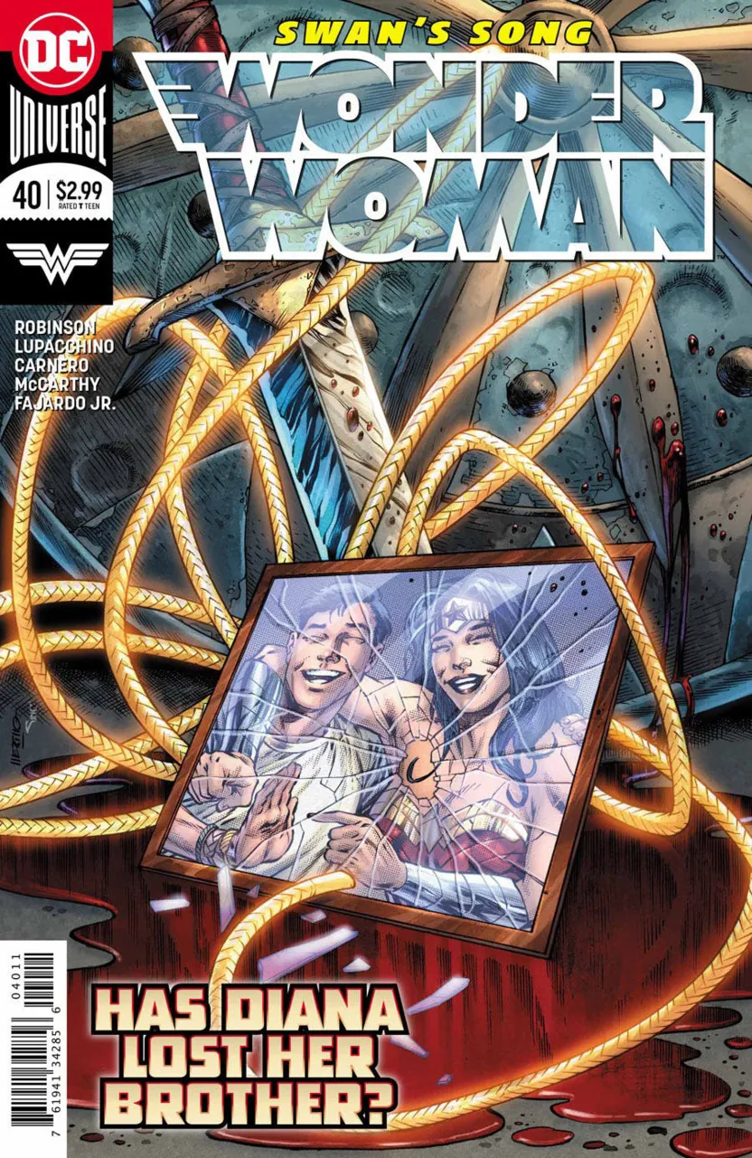 Cover of Wonder Woman #40