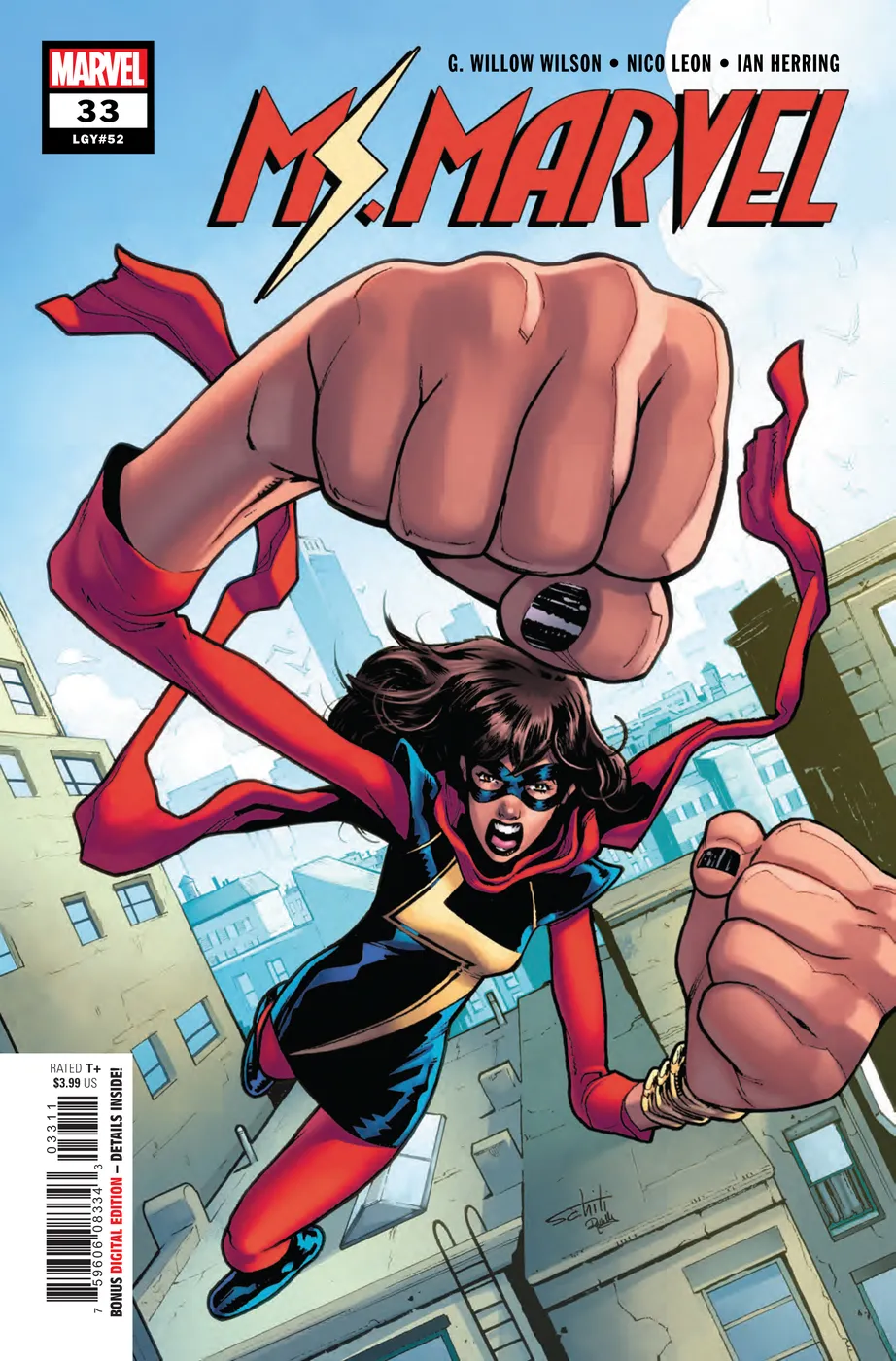 Cover of Ms. Marvel #33