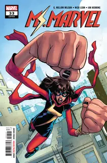 Cover of Ms. Marvel #33
