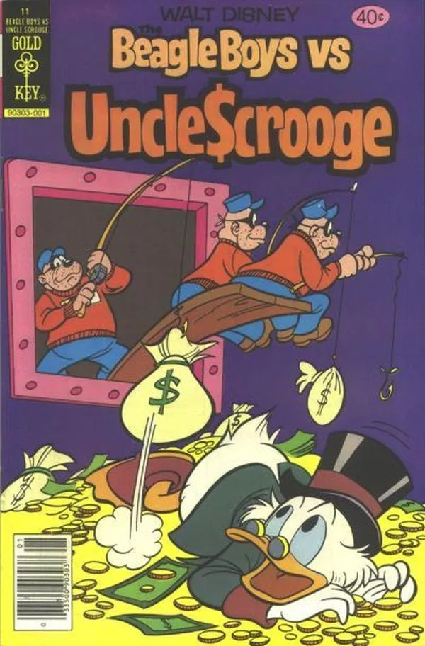 Cover of Walt Disney the Beagle Boys versus Uncle Scrooge #11