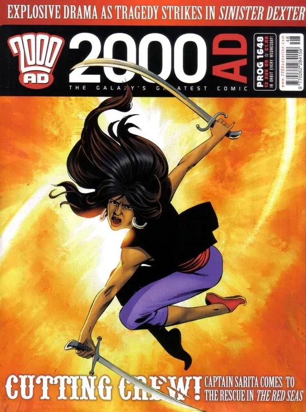 Cover of 2000 AD #1648