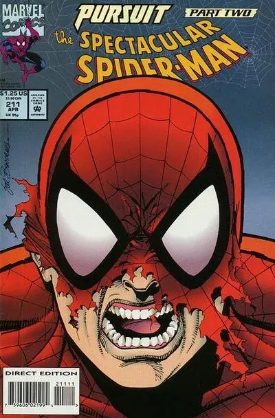 Cover of The Spectacular Spider-Man #211