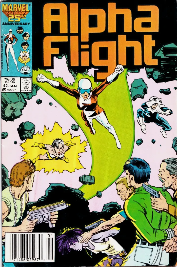 Cover of Alpha Flight #42