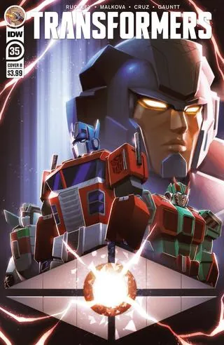 Cover of Transformers #35