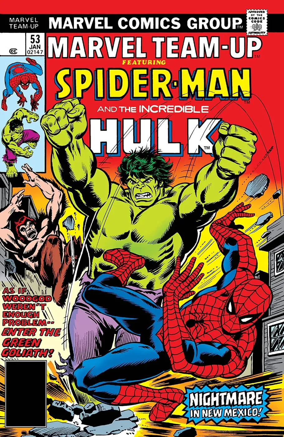 Cover of Marvel Team-Up #53