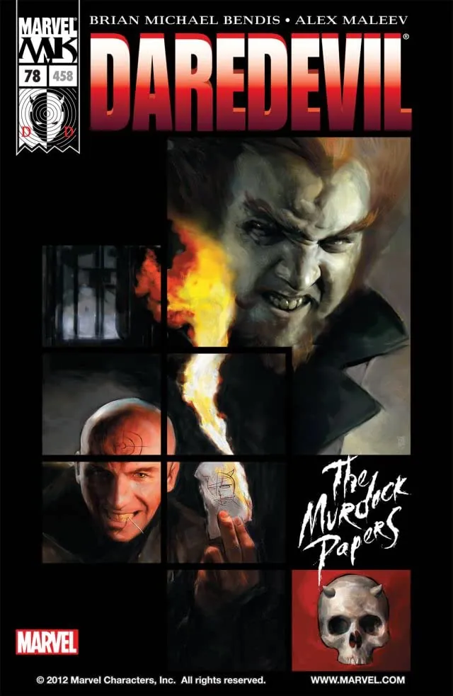 Cover of Daredevil #78 (458)