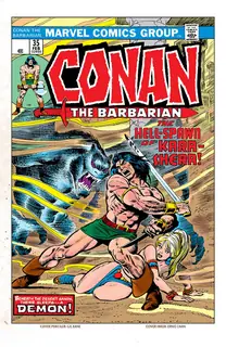 Cover of Conan the Barbarian #35