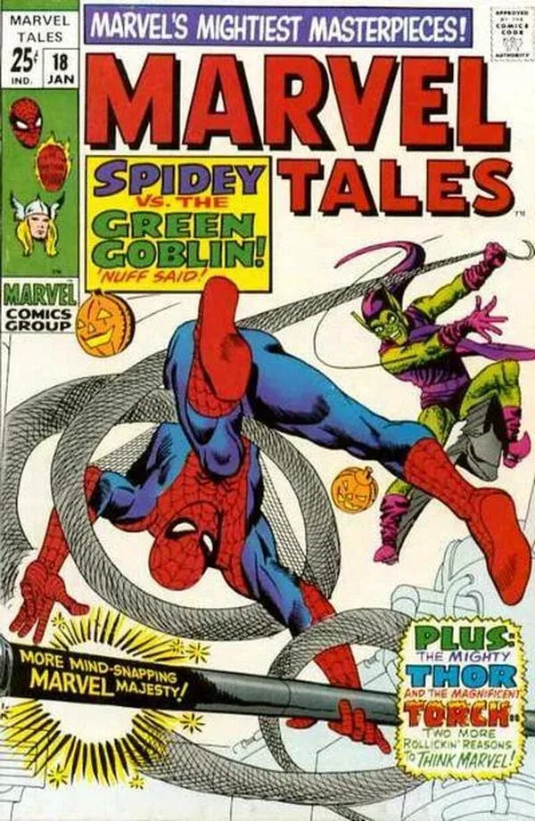 Cover of Marvel Tales #18